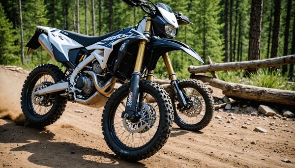Le rôle de la suspension dans une moto d'enduro