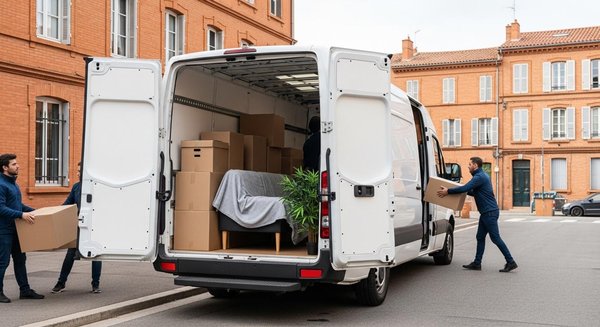 Location d'utilitaire à Toulouse : les meilleures options pour déménager facilement